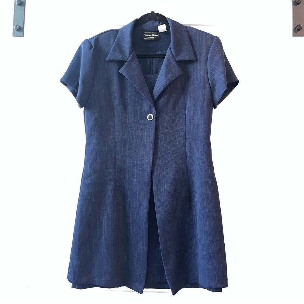 Vintage Victoria Ashley 2-Piece Dress and Jacket Set